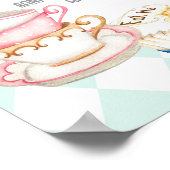 Mint Tea Party Alice ONEderland milestone stat  ポスター (角)