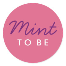Mint to Be WelcomeバッグまたはFavoritesステッカー