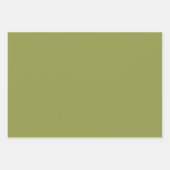 Mint Wrapping Paper Flat Sheet Set of 3 ラッピングペーパーシート (正面3)