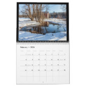 MinterPhotography-12 months in Central NY Calendar カレンダー (2月 2026)