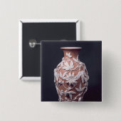 Minton Parian製品のつぼ1894年 缶バッジ (正面&裏面)