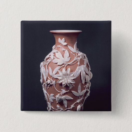 Minton Parian製品のつぼ1894年 缶バッジ (正面)