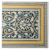 Mintons UKギリシャクラシカル花パターン タイル (正面)