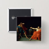 Minturnae 1786年のマリウス(キャンバスの油) 缶バッジ (正面&裏面)