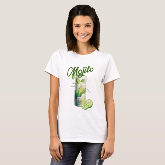 Minty Lemon Vibes Tシャツ (正面フル)
