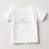 Minty & Merry minimalist ベビーTシャツ (正面)