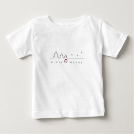 Minty & Merry minimalist ベビーTシャツ