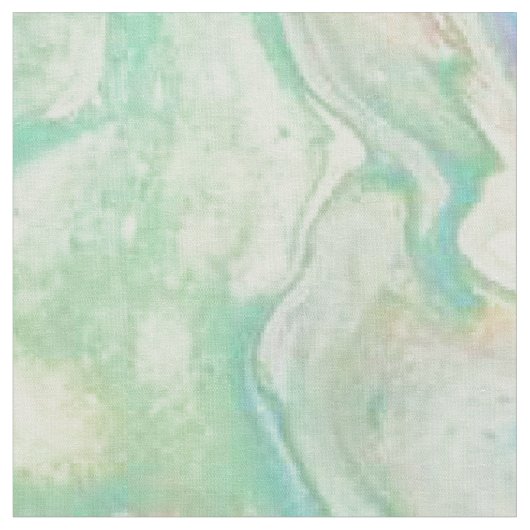 Minty Puddle ファブリック (クローズアップ)