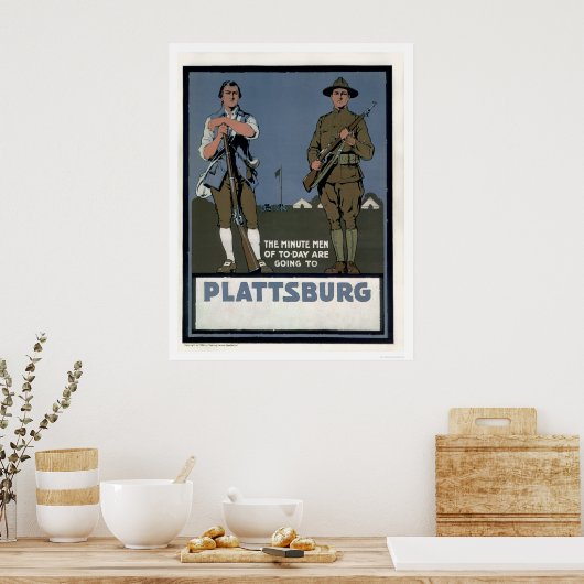 Minute Men of Today (US02065) ポスター (キッチン)