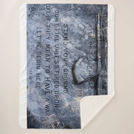 MINUTEMEN行 シェルパブランケット