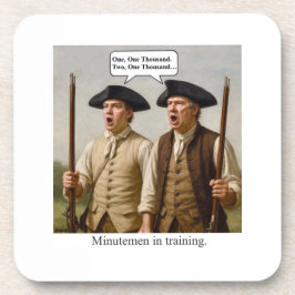 Minutemen in training. コースター