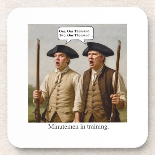 Minutemen in training. コースター (正面)