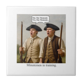 Minutemen in training. タイル