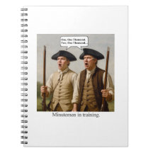 Minutemen in training.
