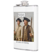 Minutemen in training. フラスク (左)