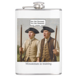 Minutemen in training. フラスク