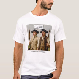 Minutemen in training. tシャツ