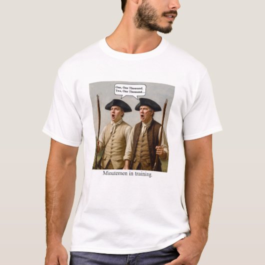 Minutemen in training. tシャツ (正面)