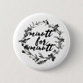 minuttのためのMinutt 缶バッジ (正面)