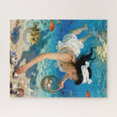 "Mio’s Descent" – An Ocean Portrait ジグソーパズル (横)