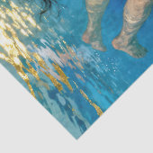 "Mio’s Descent" – An Ocean Portrait 薄葉紙 (詳細)