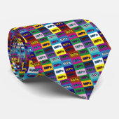 MIP MIPs数々のロゴタイ2 ネクタイ (ロール)