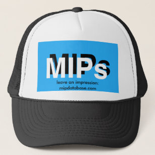 mipdatabase.comのロゴの帽子 キャップ