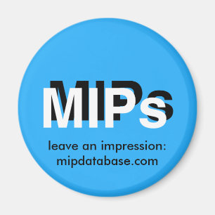 mipdatabase.comのロゴの磁石 マグネット