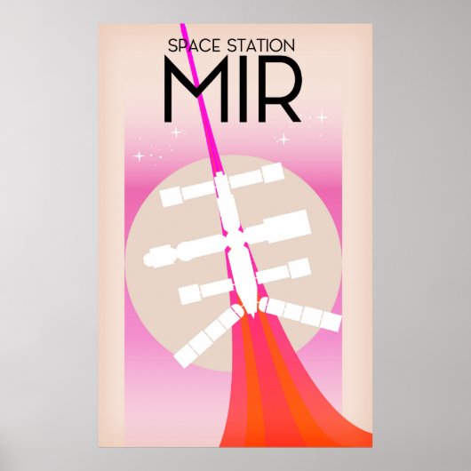 MIRロシア宇宙ステーションポスター ポスター (正面)