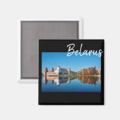 Mir城ベラルーシ建築景観磁石 マグネット (正面/裏面)