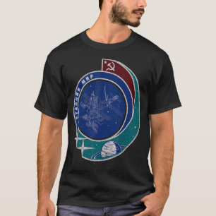 Mir宇宙ステーションモジュールソ連宇宙旅行空間 Tシャツ