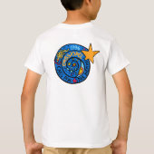 Mir-Cassiopeeミッションパッチロゴ Tシャツ (裏面)