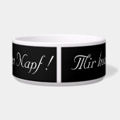 Mir kommt 100%ig kein vegan in den Napf ! ボウル (裏面)