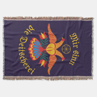 Mir sinn die Deitscherei - Deitschi Faahne スローブランケット