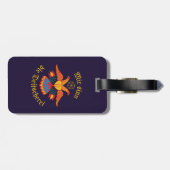 Mir sinn die Deitscherei - Deitschi Faahne  ラゲッジタグ (裏面横)