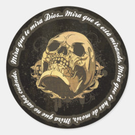 Mira que te mira dios ラウンドシール