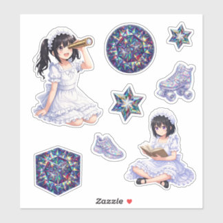 Mirabella’s Sparkle World – Kaleidoscope & Holo シール