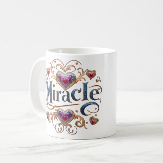 miracle コーヒーマグカップ (正面左)