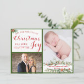 Miracle Of Christmas - 2枚の写真 – Two Side シーズンカード (スタンド正面)