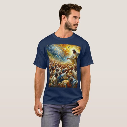 Miracle of the Multiples - Loaves & Fishes shirt Tシャツ (正面フル)