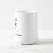 Miracle Worker -おもしろいアットワーク – コーヒーマグカップ (中央)