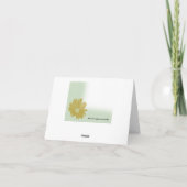 Miracles Do Every Note Card サンキューカード (裏面)