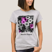 Miracles Happen Daisies Inspirational Tシャツ (正面)