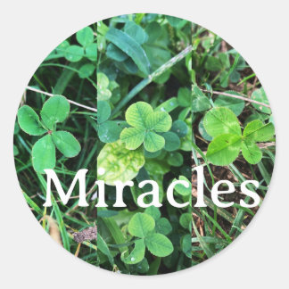 Miracles sticker ラウンドシール
