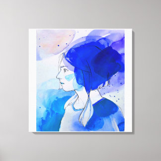 mirada de señorita valiente キャンバスプリント