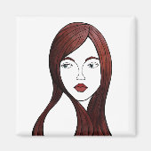 mirada de soslayo マグネット (正面)