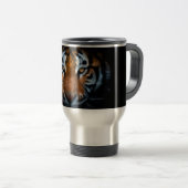 Mirada de Tigre en Taza Metalica トラベルマグ (正面右)