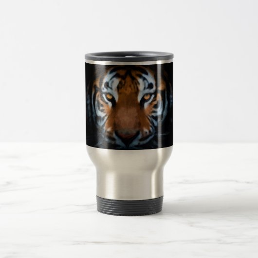 Mirada de Tigre en Taza Metalica トラベルマグ (中央)