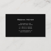 Mirador II · フラクタルの芸術 · 赤及び緑 名刺 (裏面)