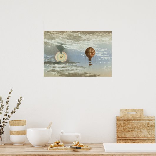 Mirage and luminous aureola. ポスター (キッチン)